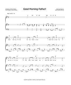 Sheet music for Good Morning Father